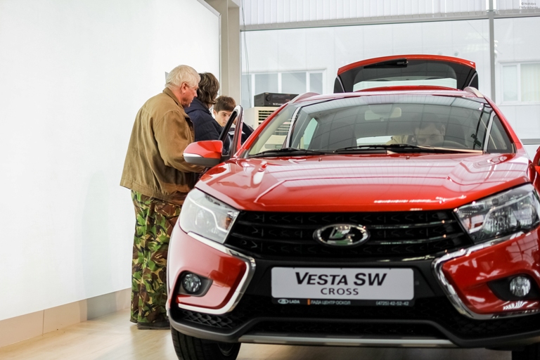 Долгожданная презентация LADA Vesta SW Cross в Лада Центр Оскол