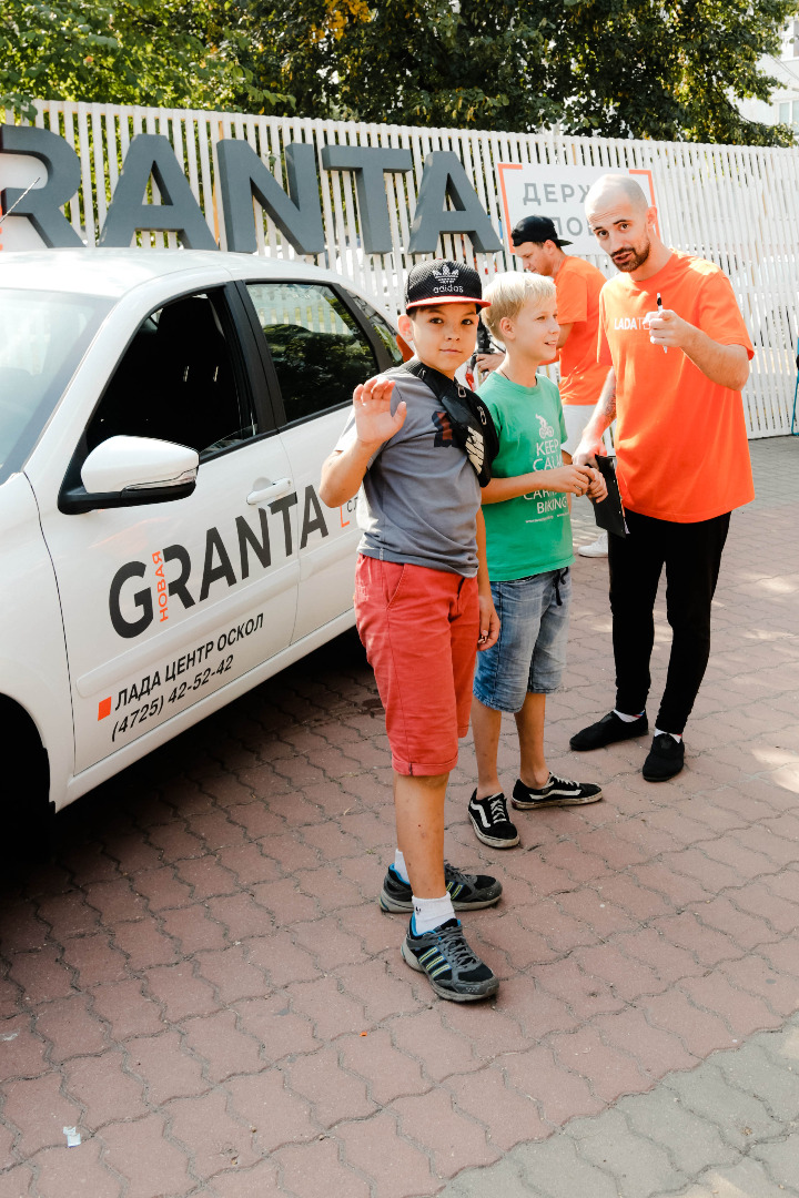 В Старом Осколе прошла презентация новой LADA Granta